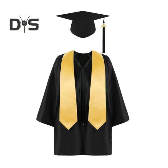 3 шт./комплект, детская выпускная форма для детского сада с кисточкой, шапочкой и шалью, V-образным вырезом, длиной до икры, длинными рукавами, застежкой-молнией, начальный выпускной халат 36 чёрный
3 шт./комплект, детская выпускная форма для детского сада с кисточкой, шапочкой и шалью, V-образным вырезом, длиной до икры, длинными рукавами, застежкой-молнией, начальный выпускной халат 36 чёрный