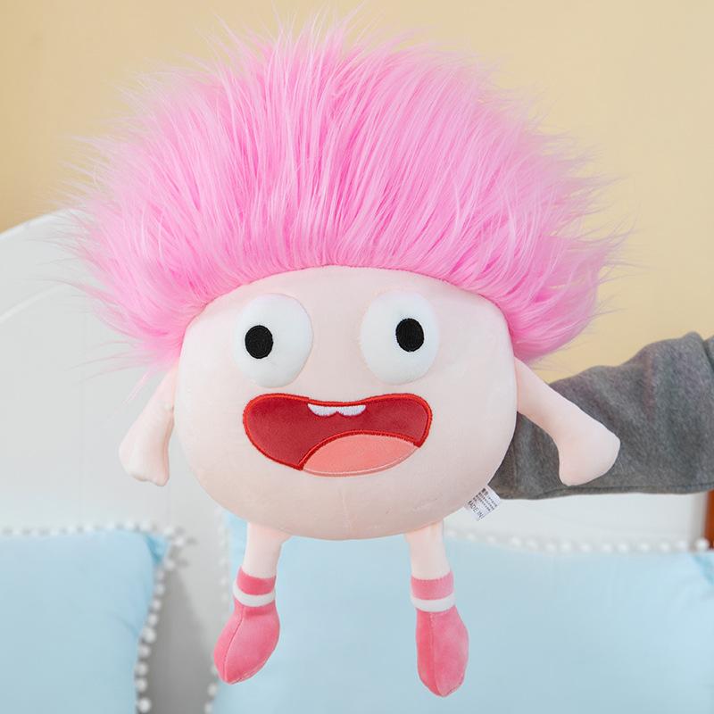 Cute Ugly Adorable Plush Dolls Googlyeyed Crazy Hair Toys Stuffed Pink Hair Doll,25cm
Cute Ugly Adorable Plush Dolls Googlyeyed Crazy Hair Toys Stuffed Pink Hair Doll,25cm