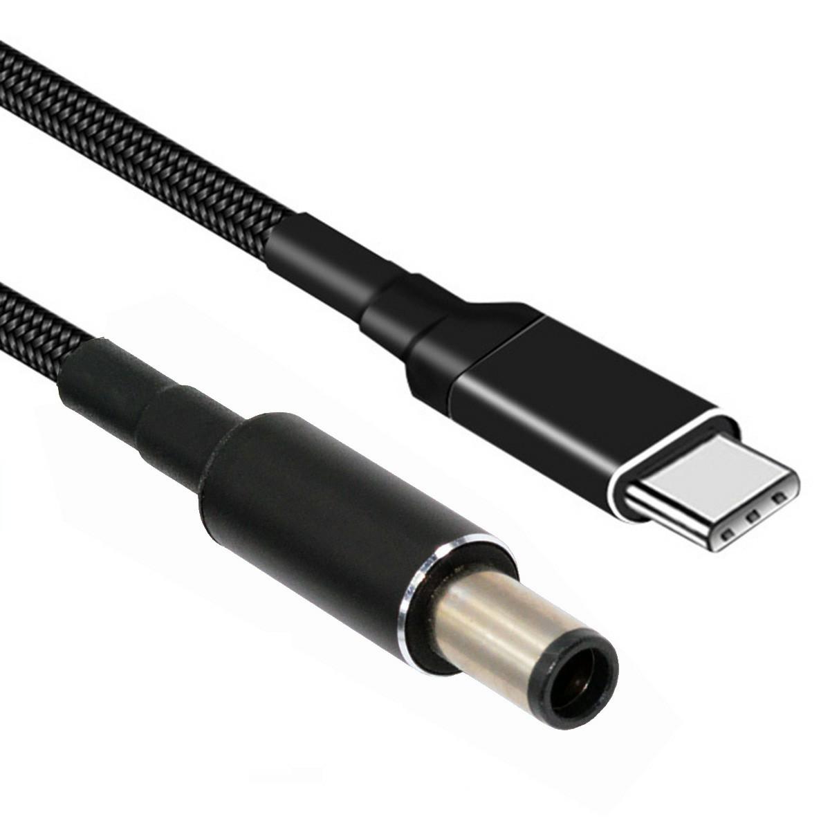 UC-110-7450HP For HP Laptop 1.8m USB-C to DC 7.4x5.0mm Adapter Cable PD 100W Nylon Braided Charge Wire As Shown A
UC-110-7450HP For HP Laptop 1.8m USB-C to DC 7.4x5.0mm Adapter Cable PD 100W Nylon Braided Charge Wire As Shown A