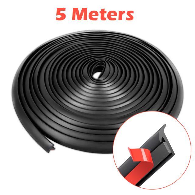 Car Sealing Strip Inclined T-Shaped Weatherproof Edge Gap Seal Strip Fender Flare Arch Rubber Protector Trim 5 Meters
Car Sealing Strip Inclined T-Shaped Weatherproof Edge Gap Seal Strip Fender Flare Arch Rubber Protector Trim 5 Meters
