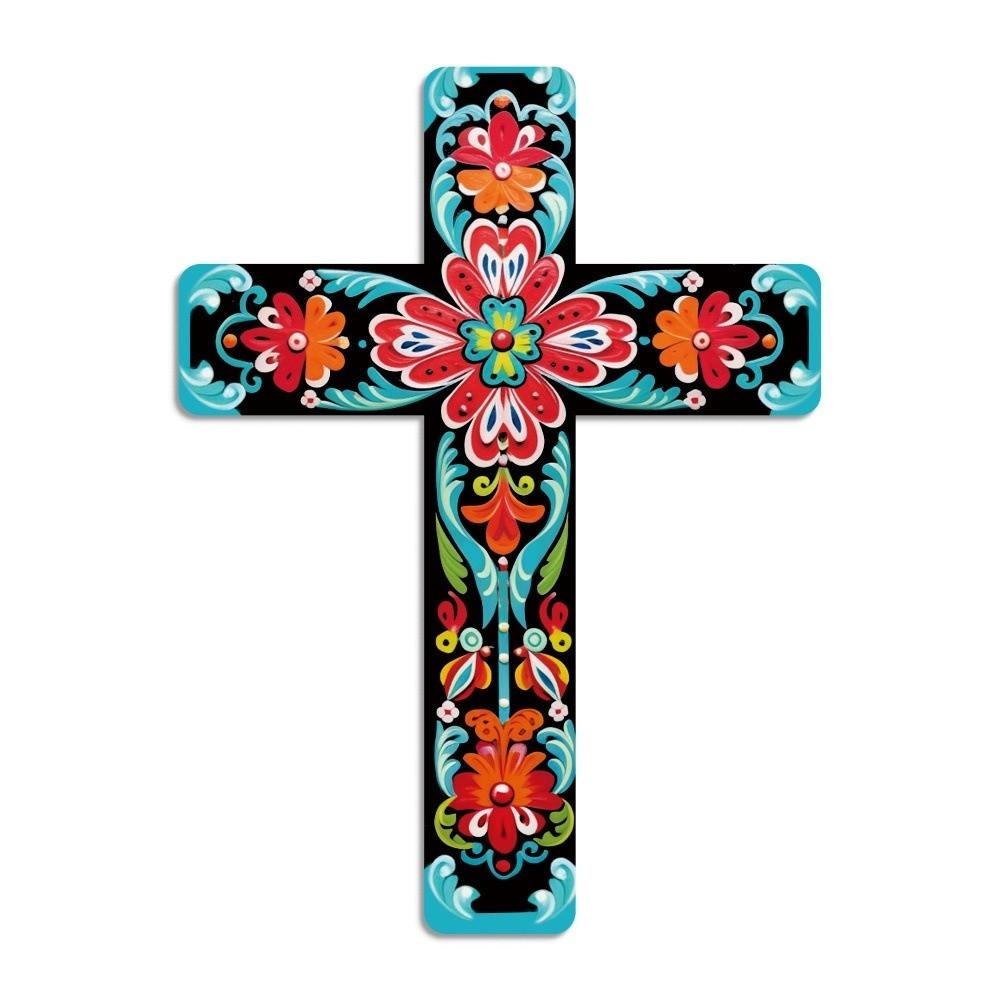 11.8*16 inch Floral Cross Wall Decor Easter Wooden Christians Cross Sign Mexican Style Inspirational Christians Hanging Sign
11.8*16 inch Floral Cross Wall Decor Easter Wooden Christians Cross Sign Mexican Style Inspirational Christians Hanging Sign