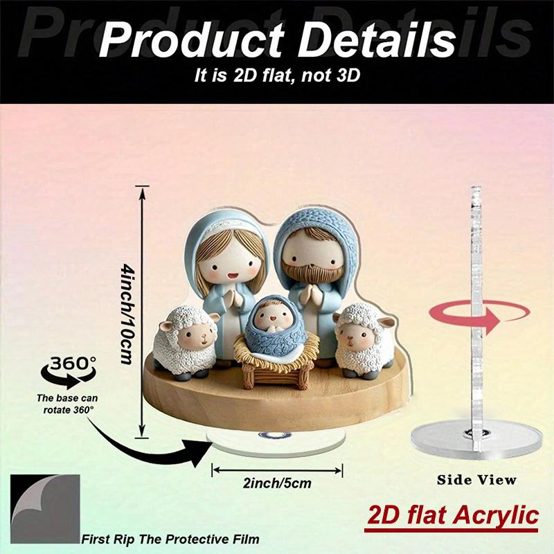 360 Rotation 2D Acrylic Winter Ferris Wheel Snow House Christmas Festival Decor Desktop Ornament 2026 Xmas Navidad Party Gifts A6
360 Rotation 2D Acrylic Winter Ferris Wheel Snow House Christmas Festival Decor Desktop Ornament 2026 Xmas Navidad Party Gifts A6