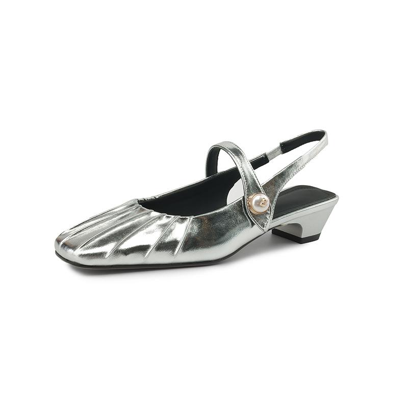 Fashion New Summer Sandals Split Leather Sandals for Women Fashion Square Toe Low Heels Cover Toe Sandals Ladies Shoes Casual Shoes 40 серебряный
Fashion New Summer Sandals Split Leather Sandals for Women Fashion Square Toe Low Heels Cover Toe Sandals Ladies Shoes Casual Shoes 40 серебряный