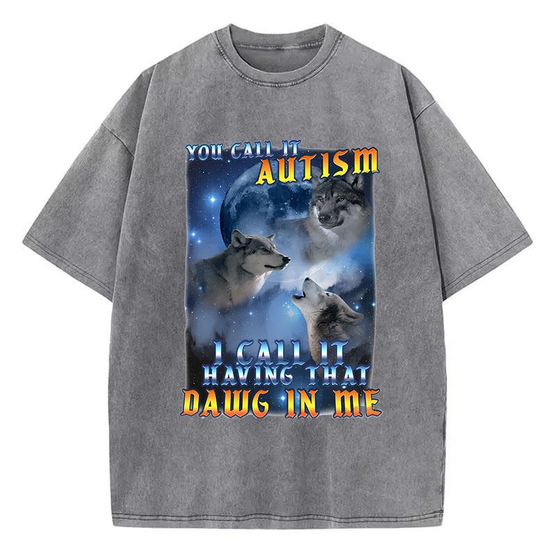 Retro Autism Wolf T Shirt Vintage Washed Cotton TShirt Graphic Tee Casual Streetwear for Spring Summer Fall S
Retro Autism Wolf T Shirt Vintage Washed Cotton TShirt Graphic Tee Casual Streetwear for Spring Summer Fall S