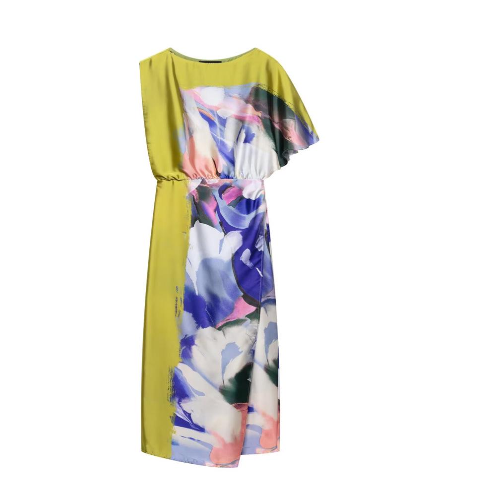 Spring/Summer 2025 Women s Asymmetrical Print Dress—Slim Fit, Round Neck, Versatile Design. Large
Spring/Summer 2025 Women s Asymmetrical Print Dress—Slim Fit, Round Neck, Versatile Design. Large