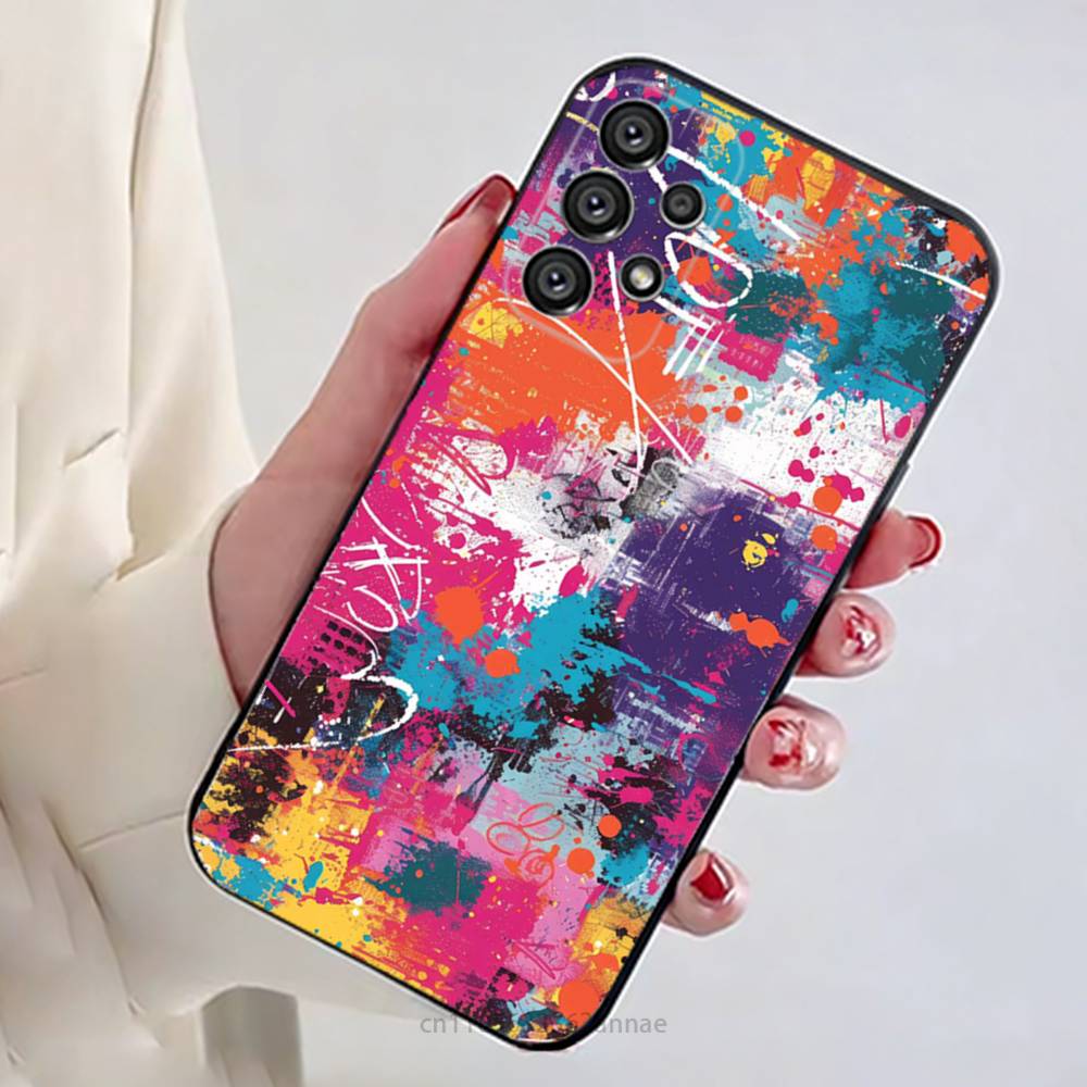 Colorful graffiti Phone Case for Samsung Galaxy A73,23,53,33,14,24,13,72,22,52,32,54,A34 Soft Cover Samsung A51
Colorful graffiti Phone Case for Samsung Galaxy A73,23,53,33,14,24,13,72,22,52,32,54,A34 Soft Cover Samsung A51