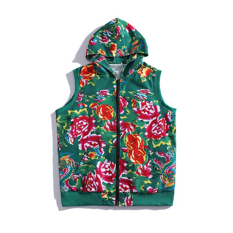 Autumn Northeast Floral Hooded Zipper Plus Size Hanfu Vest Cape for Men & Women 5XL зелений
Autumn Northeast Floral Hooded Zipper Plus Size Hanfu Vest Cape for Men & Women 5XL зелений