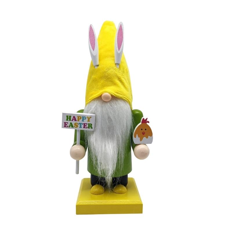 Handcrafts Easters Bunnies Ear Gnomes Ornament Colorful Rabbit Dwarf Wooden Figurine with Base for Home Office Decors зелений
Handcrafts Easters Bunnies Ear Gnomes Ornament Colorful Rabbit Dwarf Wooden Figurine with Base for Home Office Decors зелений