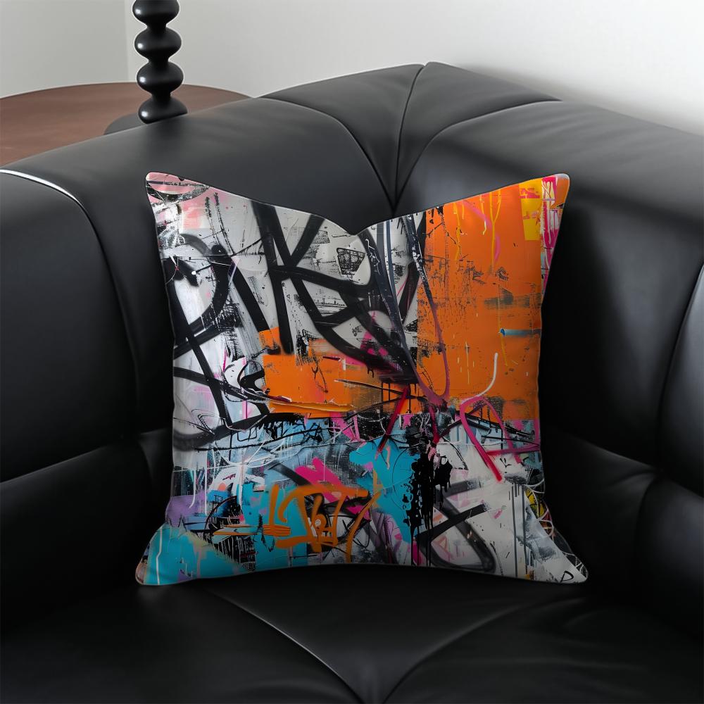 pop Street fashion graffiti art patterns Cushion Cover Pillow Case Antidustmite Invisible zipper silky plush cushion 30X30cm
pop Street fashion graffiti art patterns Cushion Cover Pillow Case Antidustmite Invisible zipper silky plush cushion 30X30cm