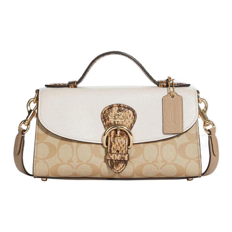 COACH handbag Kleo 24 Top Handle Contrast Pebble Snake Print Vintage Colorblock Leather Shoulder Bag Crossbody Bag Small Women s Classic Milky White білий
COACH handbag Kleo 24 Top Handle Contrast Pebble Snake Print Vintage Colorblock Leather Shoulder Bag Crossbody Bag Small Women s Classic Milky White білий