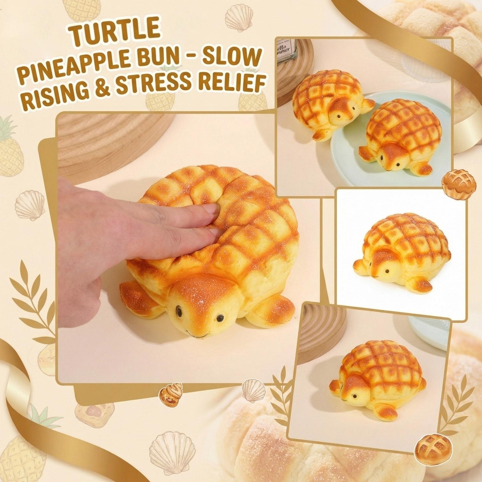 Turtle Pineapple Bun Slow Stress Relief Toy One Size
Turtle Pineapple Bun Slow Stress Relief Toy One Size