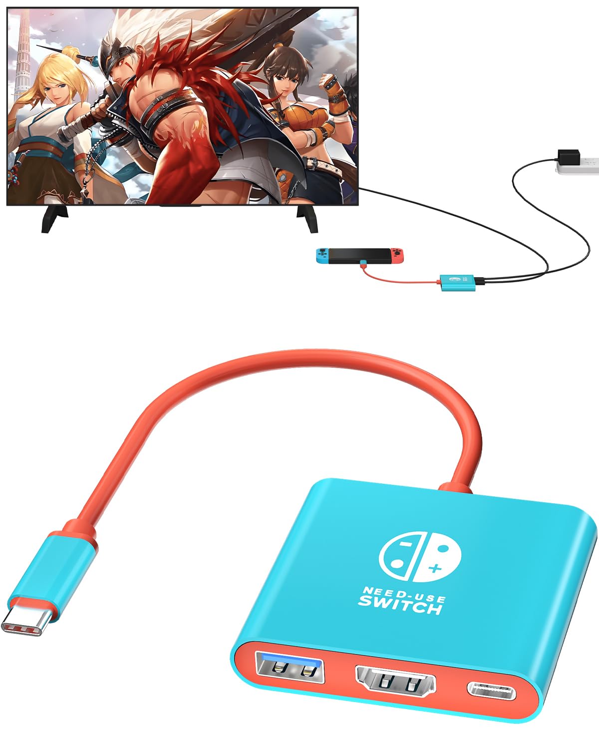 Switch Dock Direct TV Output Dnkaur Steam Deck Game Console HD Mode Nintendo Switch Switch OLED Dock HDMI Conversion Adapter TV Connection Cable to
Switch Dock Direct TV Output Dnkaur Steam Deck Game Console HD Mode Nintendo Switch Switch OLED Dock HDMI Conversion Adapter TV Connection Cable to