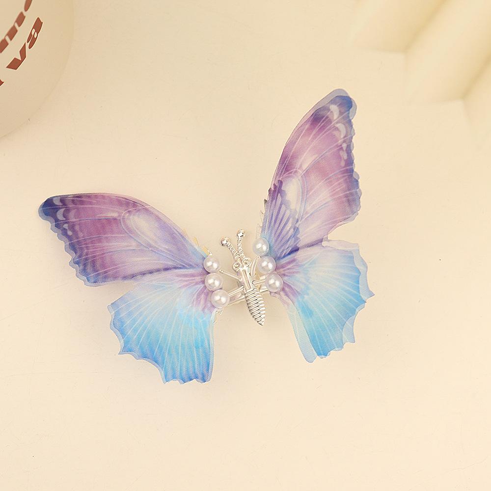 Gradient Silk Bow Girl Hair Clip purple 1/2/3/4pcs Moving Butterfly Super Hairpins Fairy Children s Headdress
Gradient Silk Bow Girl Hair Clip purple 1/2/3/4pcs Moving Butterfly Super Hairpins Fairy Children s Headdress