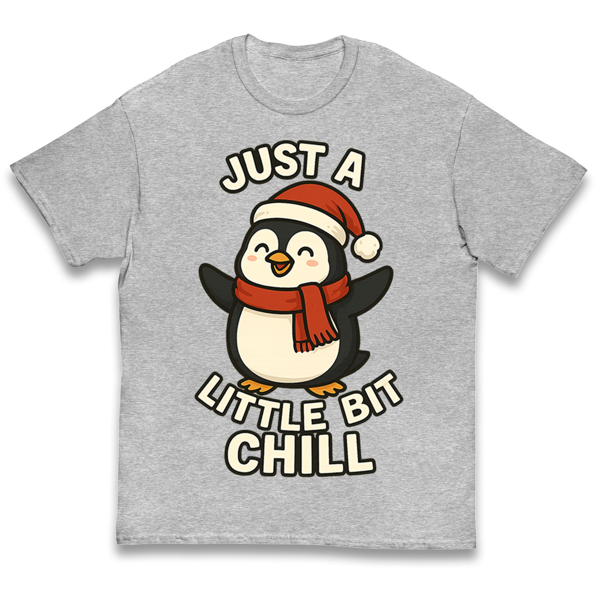 Just A Little Bit Chill Penguin Christmas Kids T Shirt 150
Just A Little Bit Chill Penguin Christmas Kids T Shirt 150