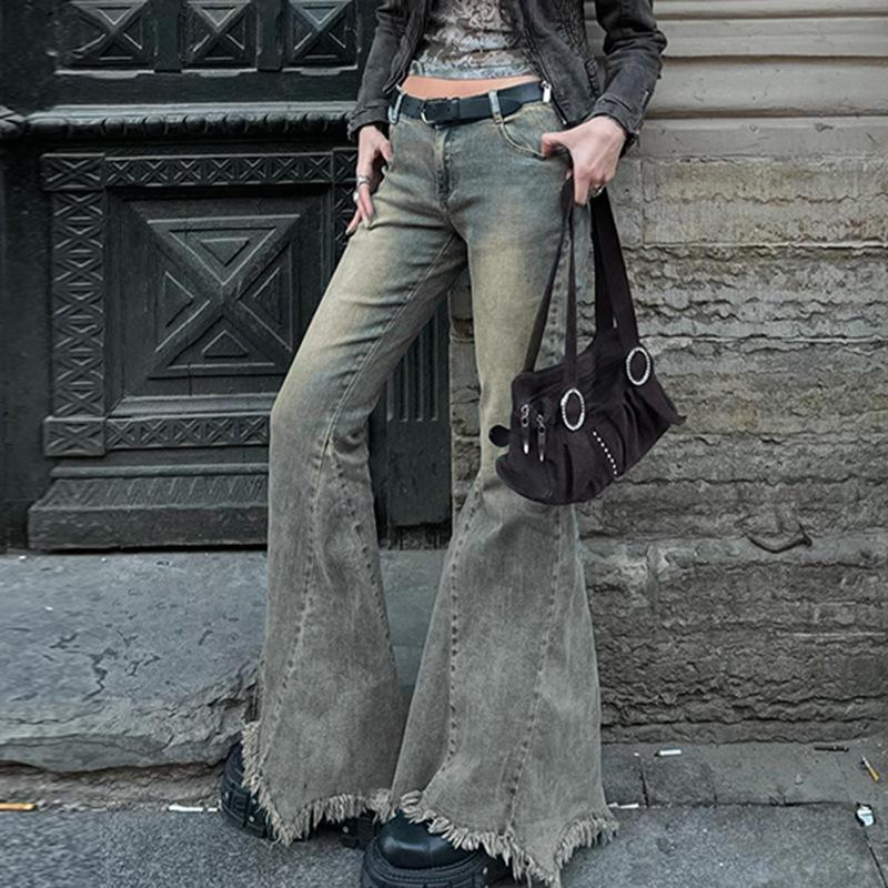 AltGoth Y2k Streetwear панк джинсы женские винтажные американские торговые центры готические Харадзюку эмо альтернативные гранжевые расклешенные джинсы с низкой талией S синий
AltGoth Y2k Streetwear панк джинсы женские винтажные американские торговые центры готические Харадзюку эмо альтернативные гранжевые расклешенные джинсы с низкой талией S синий