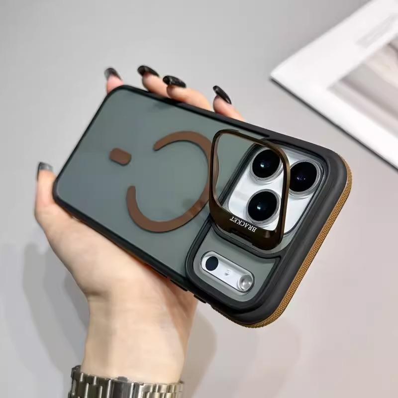 Fashion For Magsafe Lens Protection Stand Phone Cases For iPhone 17 16 15 14 13 Pro Max 17Pro Magnetic Shockproof Armor Cover iPhone17 коричневый
Fashion For Magsafe Lens Protection Stand Phone Cases For iPhone 17 16 15 14 13 Pro Max 17Pro Magnetic Shockproof Armor Cover iPhone17 коричневый