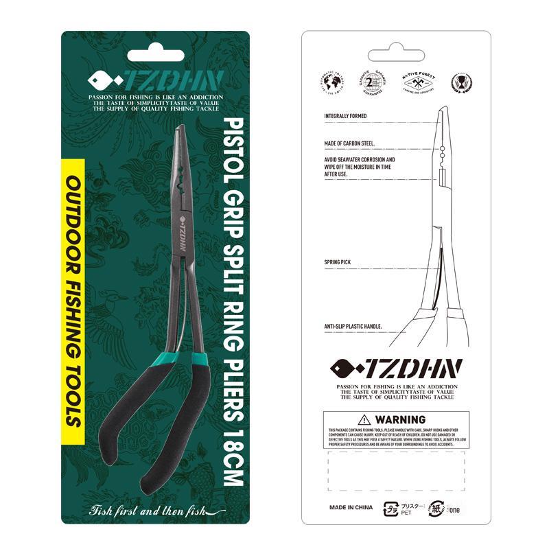 Multi-Functional Lure Pliers: Extended Fish Controller, Super Strong Hook Remover, Split Ring Opener
Multi-Functional Lure Pliers: Extended Fish Controller, Super Strong Hook Remover, Split Ring Opener