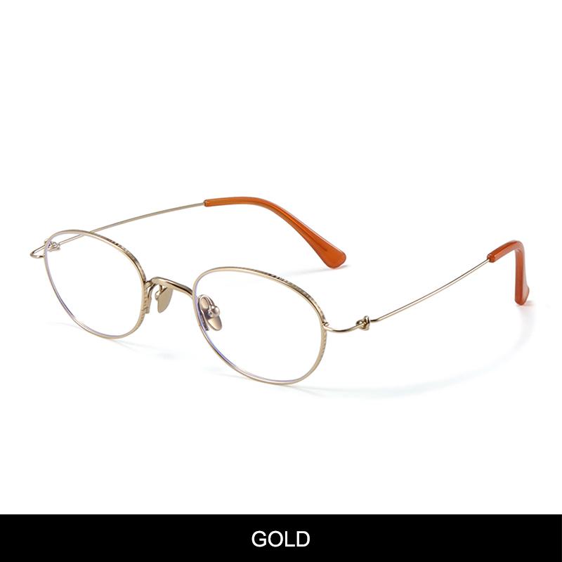 Ultra-Lightweight Oval Small Glasses Frame High-Quality Screwless Design Gold-Rimmed Men Eyeglasses Retro Fashion Women Eyewear золотой
Ultra-Lightweight Oval Small Glasses Frame High-Quality Screwless Design Gold-Rimmed Men Eyeglasses Retro Fashion Women Eyewear золотой
