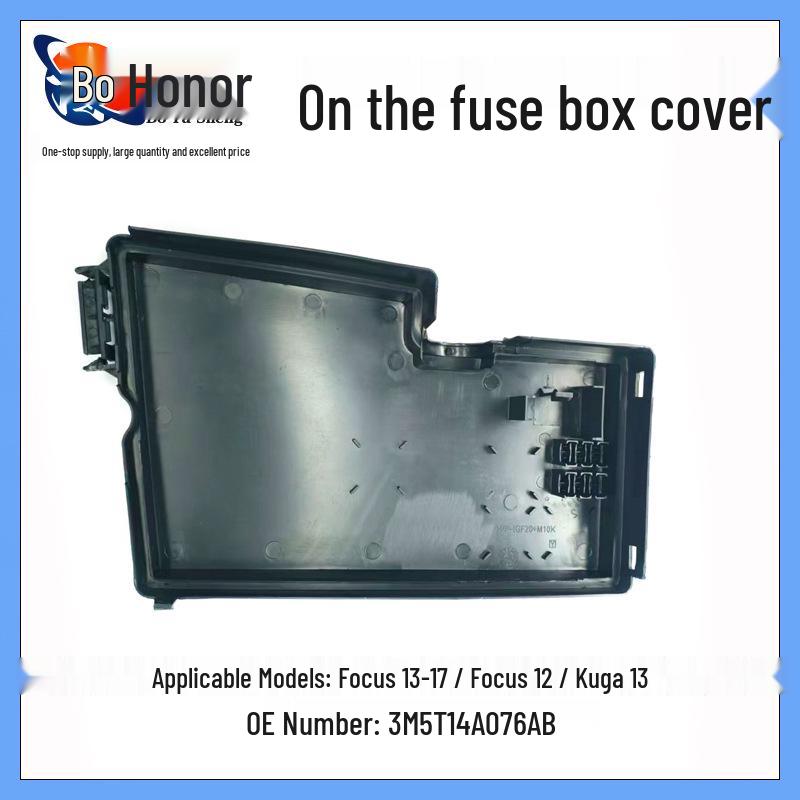 Compatible Fuse Box Cover: Focus 13-17, Focus 12, Kuga 13, Upper 3M5T14A076AB. 3D
Compatible Fuse Box Cover: Focus 13-17, Focus 12, Kuga 13, Upper 3M5T14A076AB. 3D