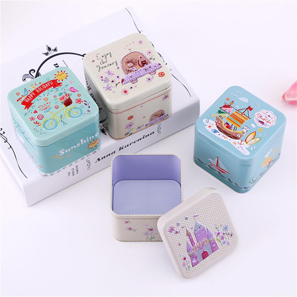 Colorful Mini Tin Box Square Sealed Jar Packing Boxes Jewelry Candy Box Small Storage Cans Coin Earrings Headphones Gift Box
Colorful Mini Tin Box Square Sealed Jar Packing Boxes Jewelry Candy Box Small Storage Cans Coin Earrings Headphones Gift Box