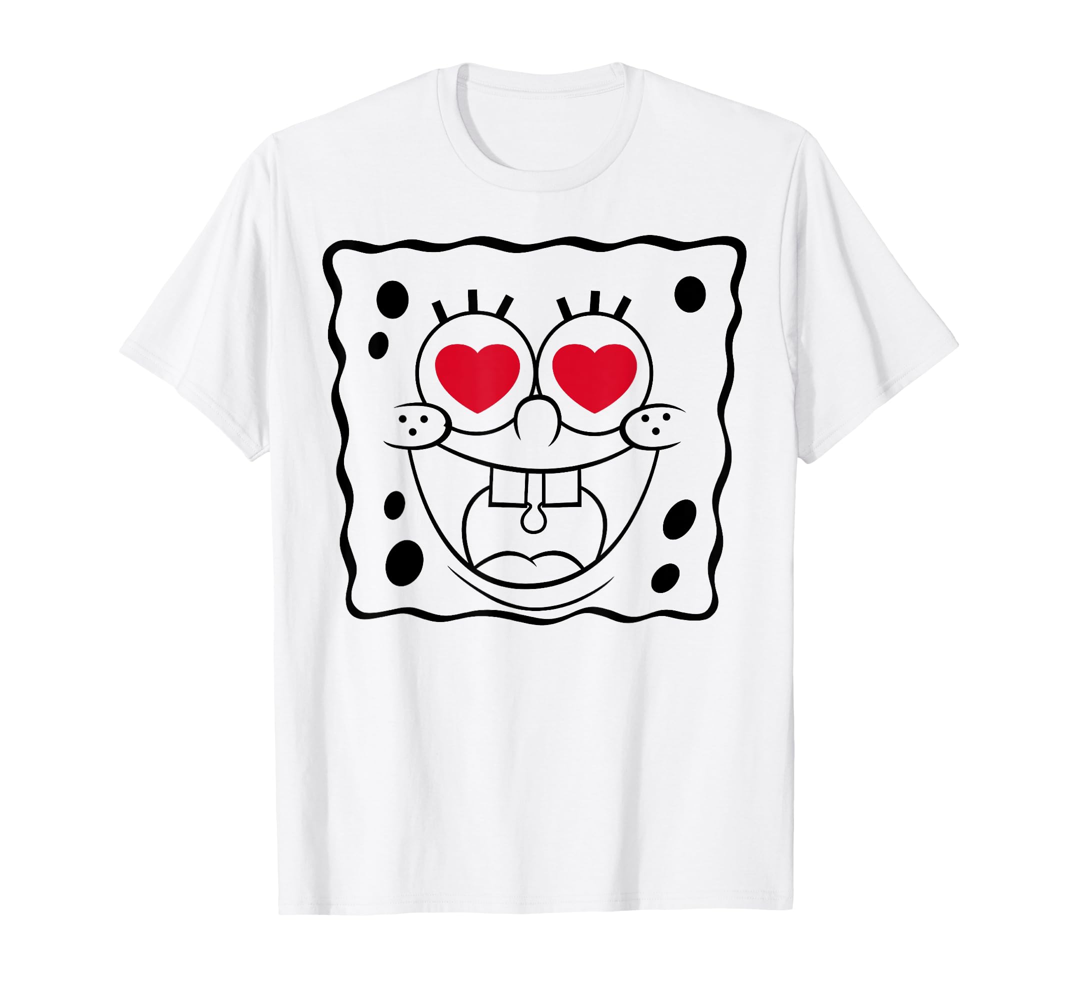 Spongebob Squarepants Heart Eyes Line Art T-Shirt
Spongebob Squarepants Heart Eyes Line Art T-Shirt