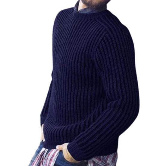 Male Sweater Round Neck Pullover Breathable Fabulous Casual Autumn for Home XL синій
Male Sweater Round Neck Pullover Breathable Fabulous Casual Autumn for Home XL синій