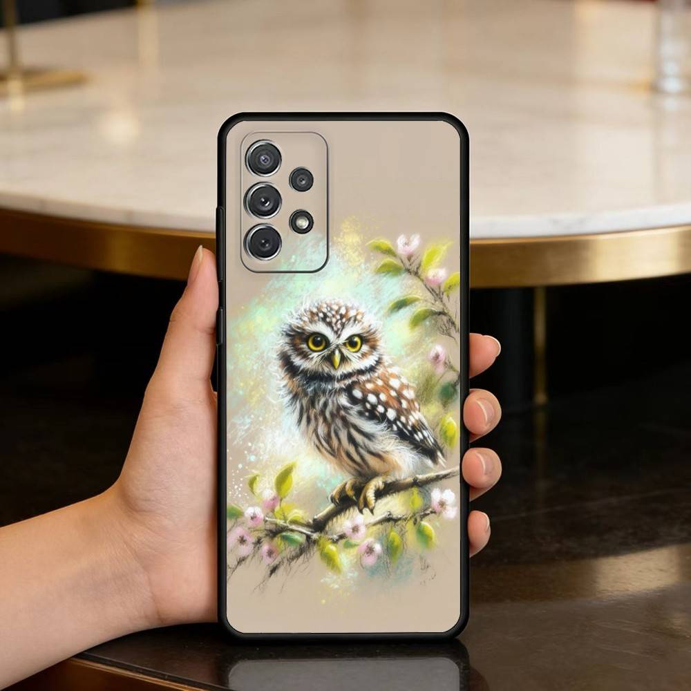 C-Cute A-Animal O-Owl Phone Case For Samsung Galaxy A73,A72,A71,A70,A53,A52,A51,Soft Silicone Black Cover Samsung a51 4g
C-Cute A-Animal O-Owl Phone Case For Samsung Galaxy A73,A72,A71,A70,A53,A52,A51,Soft Silicone Black Cover Samsung a51 4g
