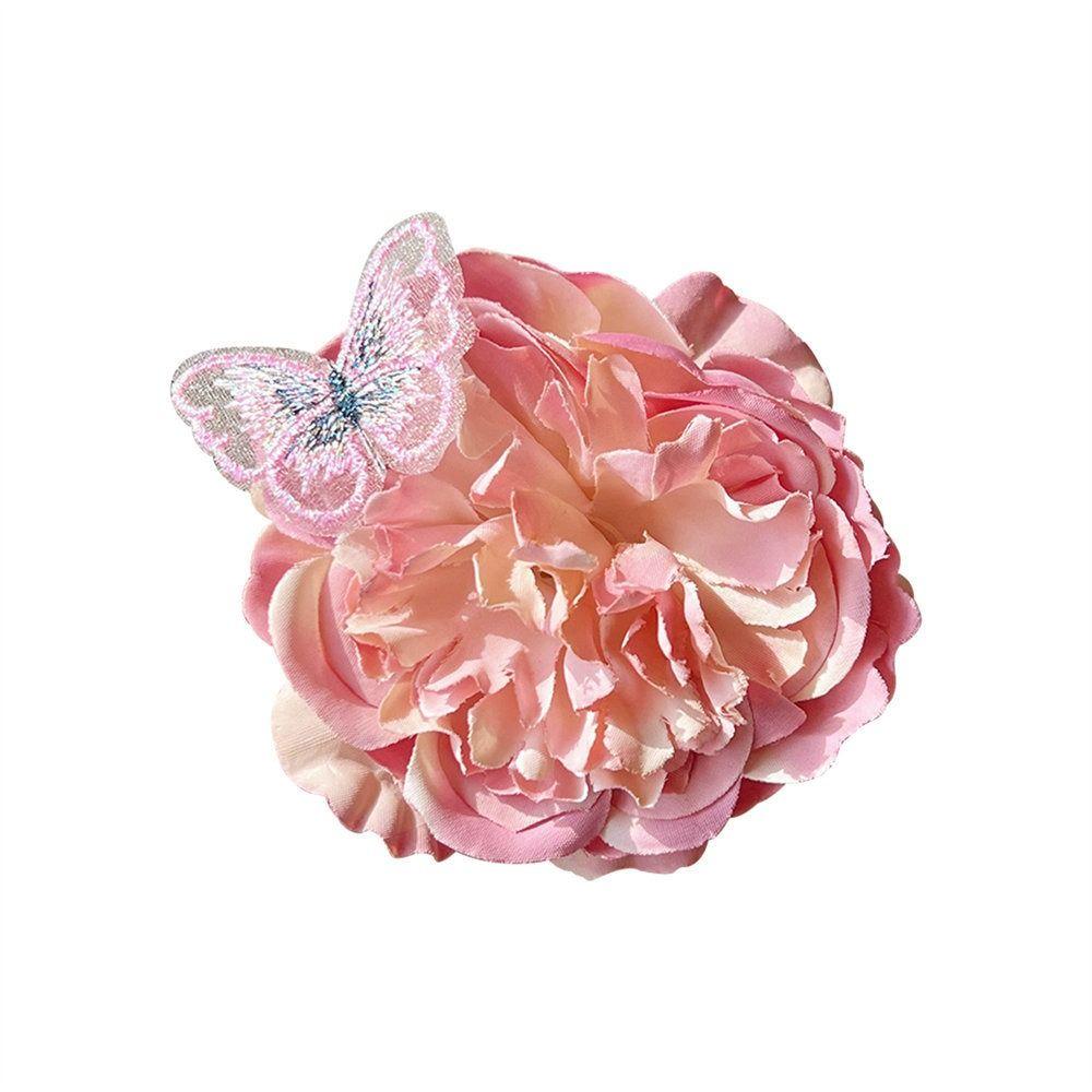 Feather Rose Hair Clip Rhinestone Large Shark Clip Cute Simulation Flower Hair Claw Girl style 3
Feather Rose Hair Clip Rhinestone Large Shark Clip Cute Simulation Flower Hair Claw Girl style 3