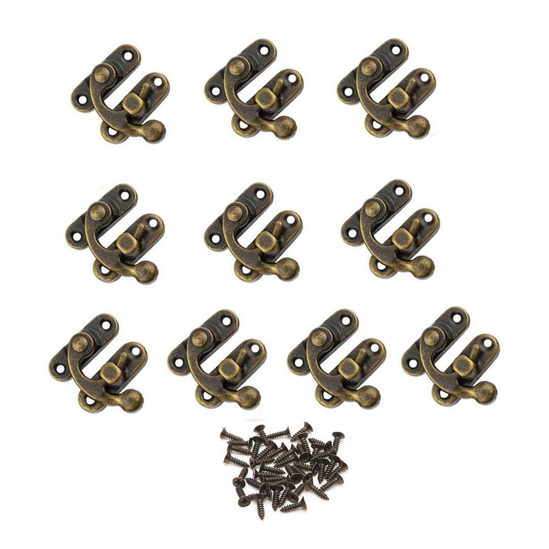 Wooden Box Lock Jewelry Box Suitcases Bag Accessories Concealed Buckle Lock Hook Horn Lock Hasps M-bronze-left hook
Wooden Box Lock Jewelry Box Suitcases Bag Accessories Concealed Buckle Lock Hook Horn Lock Hasps M-bronze-left hook