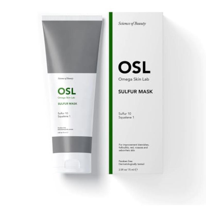 OSL Friendly Sulphur Mask — маски для лица для ухода за кожей, поддерживающие жирность и успокаивающие активные прыщи, незаменимое очищающее средство для лица
OSL Friendly Sulphur Mask — маски для лица для ухода за кожей, поддерживающие жирность и успокаивающие активные прыщи, незаменимое очищающее средство для лица