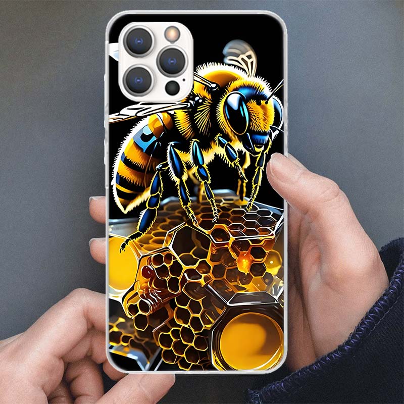 Bee Keeping Honey Animal Phone Case For iPhone 17 16 15 14 13 12 11 Pro Max Mini Plus Air 7 SE 8 Soft Silicone Print Shell Funda iPhone 17 Pro
Bee Keeping Honey Animal Phone Case For iPhone 17 16 15 14 13 12 11 Pro Max Mini Plus Air 7 SE 8 Soft Silicone Print Shell Funda iPhone 17 Pro