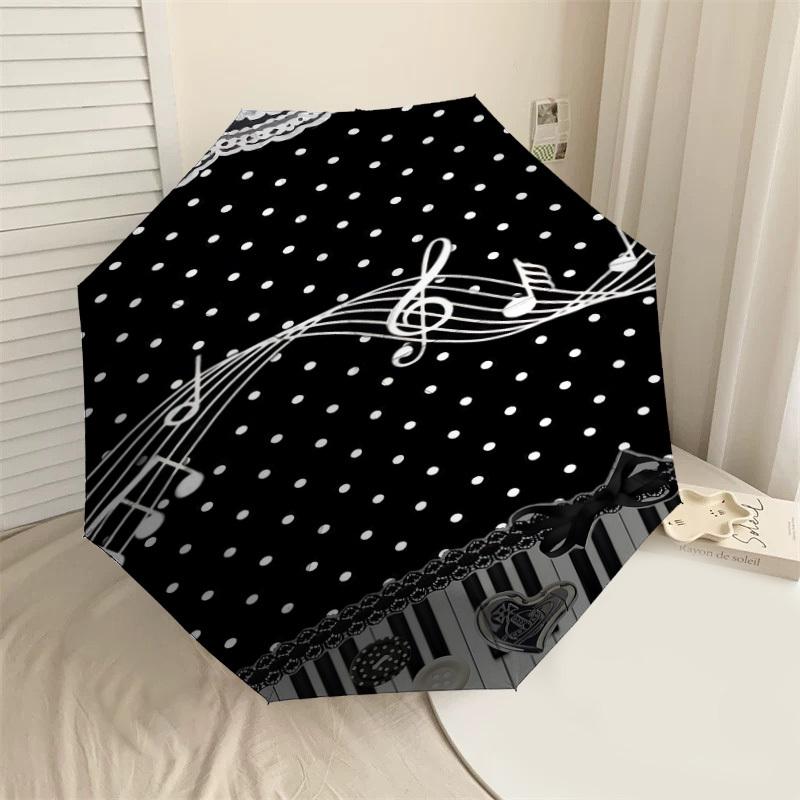 1PC Music Notes Piano Keys Umbrella-8-Rib Reinforced, Automatic Open, Lightweight & Durable, Cute Fashion Accessory for Outdoor-W107
1PC Music Notes Piano Keys Umbrella-8-Rib Reinforced, Automatic Open, Lightweight & Durable, Cute Fashion Accessory for Outdoor-W107