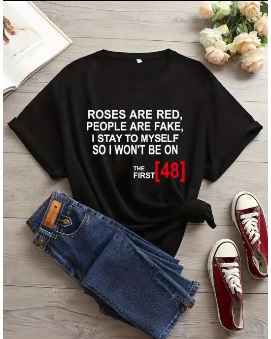 Plus Size Casual T-shirt, Women s Plus Number & Letter Print Short Sleeve Round Neck Slight Stretch T-shirt 1XL чёрный
Plus Size Casual T-shirt, Women s Plus Number & Letter Print Short Sleeve Round Neck Slight Stretch T-shirt 1XL чёрный