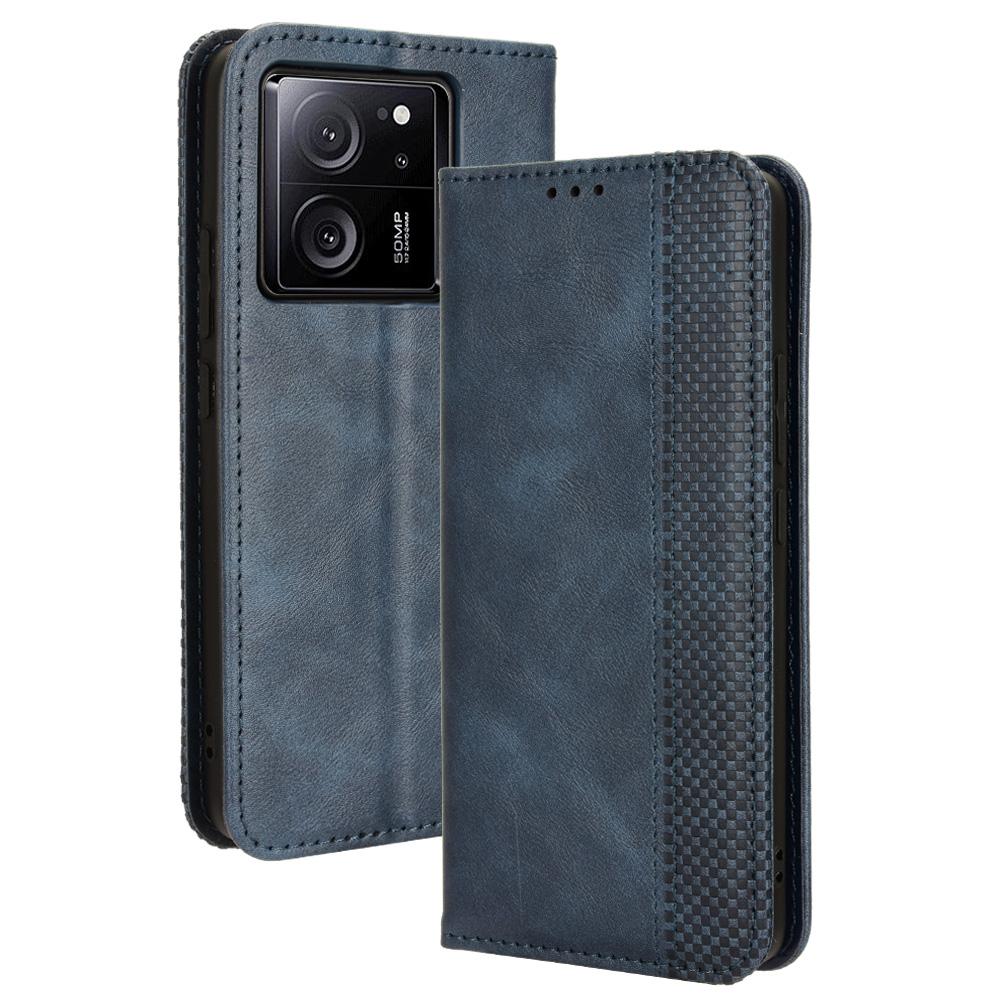 For Xiaomi 13T/13T Pro/Redmi K60 Ultra Retro PU Leather Wallet Case Magnetic Flip Stand Phone Cover Blue
For Xiaomi 13T/13T Pro/Redmi K60 Ultra Retro PU Leather Wallet Case Magnetic Flip Stand Phone Cover Blue