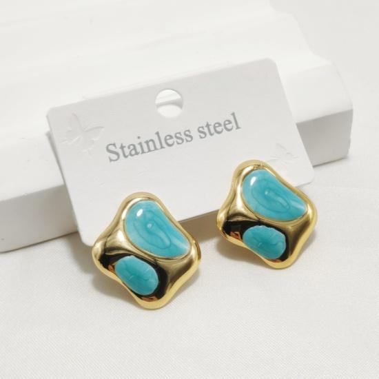 Трендовые ретро красочные эмалевые и полированные металлические асимметричные серьги-пусеты - Новые трансграничные модные серьги-заявления небесно-голубой
Трендовые ретро красочные эмалевые и полированные металлические асимметричные серьги-пусеты - Новые трансграничные модные серьги-заявления небесно-голубой