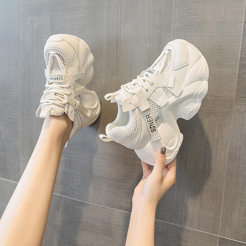 Dad shoes have an inner height of 8cm on the thick sole. Star casual and fashionable versatile women s shoes 34
Dad shoes have an inner height of 8cm on the thick sole. Star casual and fashionable versatile women s shoes 34