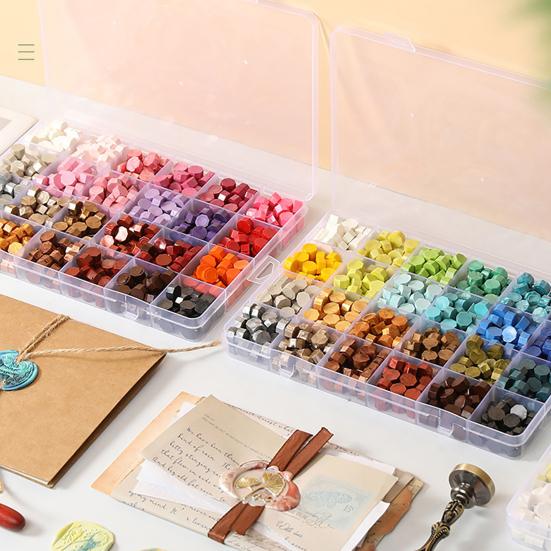 600Pcs 24 цвета ретро коробочная печать печать воск для свадебных пригласительных писем
600Pcs 24 цвета ретро коробочная печать печать воск для свадебных пригласительных писем