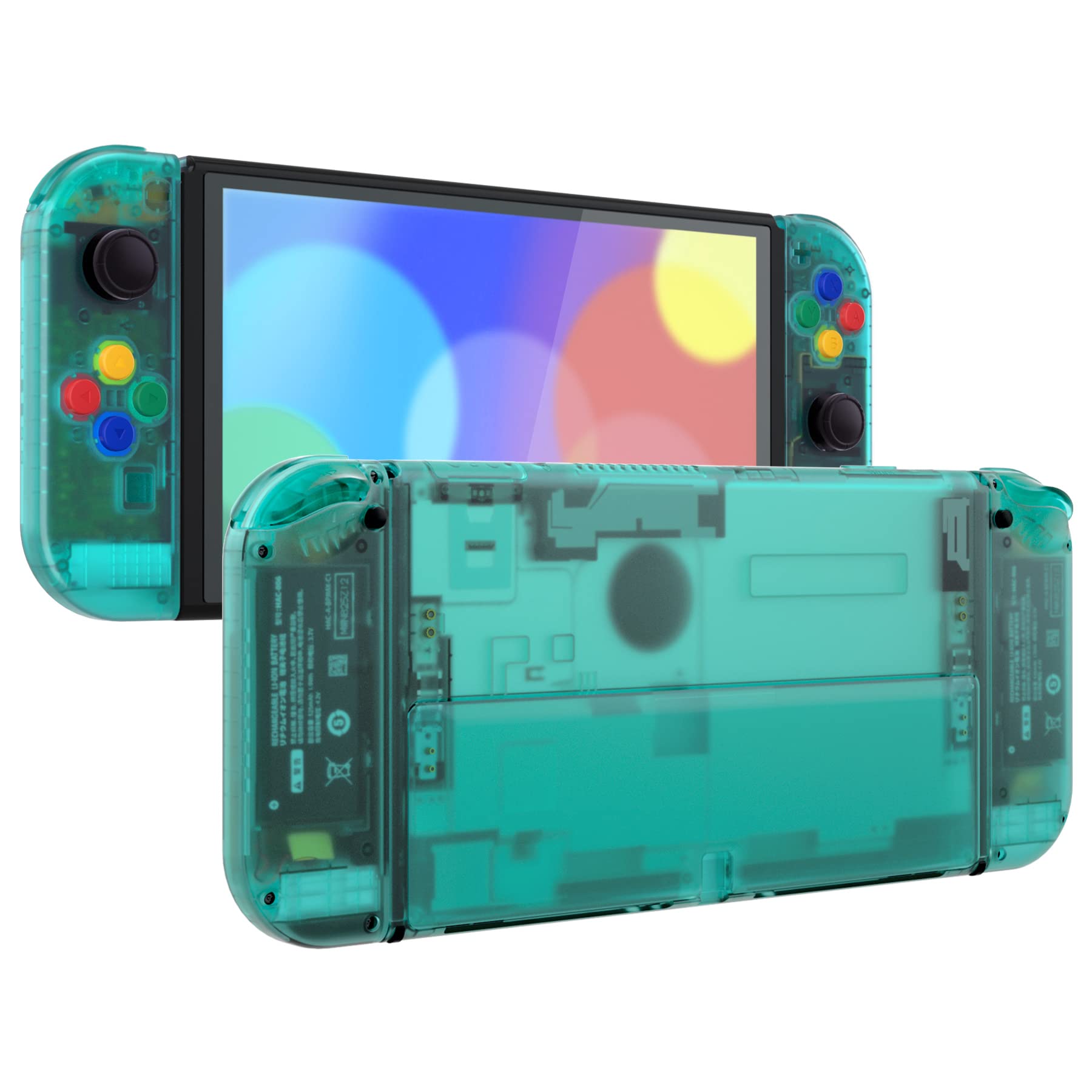 Не основной корпус eXtremeRate Switch Switch совместим с OLED-контроллером Joycon прозрачная задняя панель совместима с Switch OLED PC
Не основной корпус eXtremeRate Switch Switch совместим с OLED-контроллером Joycon прозрачная задняя панель совместима с Switch OLED PC