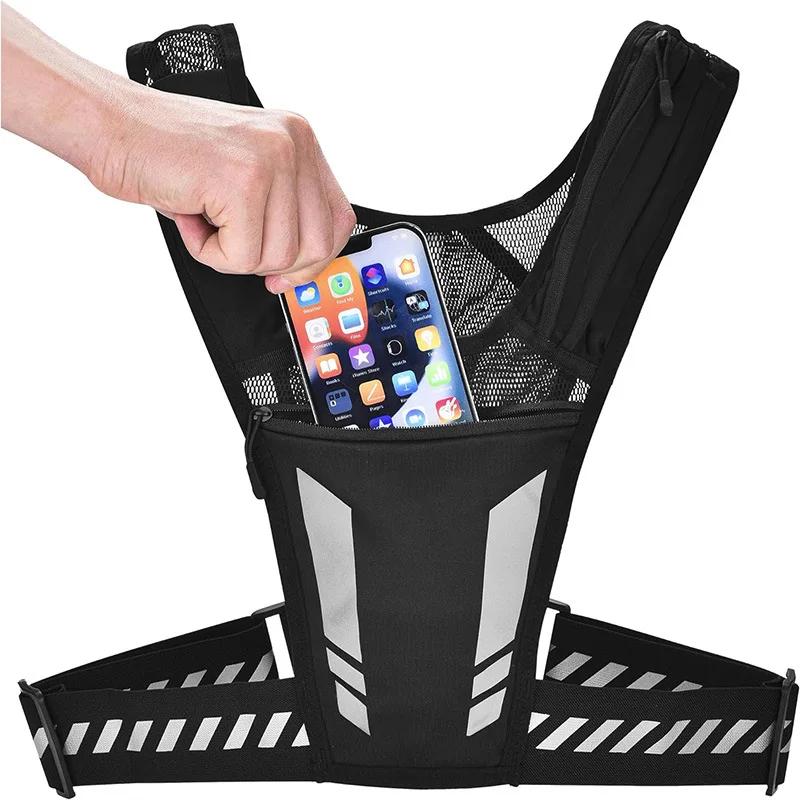 Outdoor Running Backpack Reflective Ultra-light Breathable Vest Trail Running Mobile Phone Backpack Fitness Running Accessories
Outdoor Running Backpack Reflective Ultra-light Breathable Vest Trail Running Mobile Phone Backpack Fitness Running Accessories