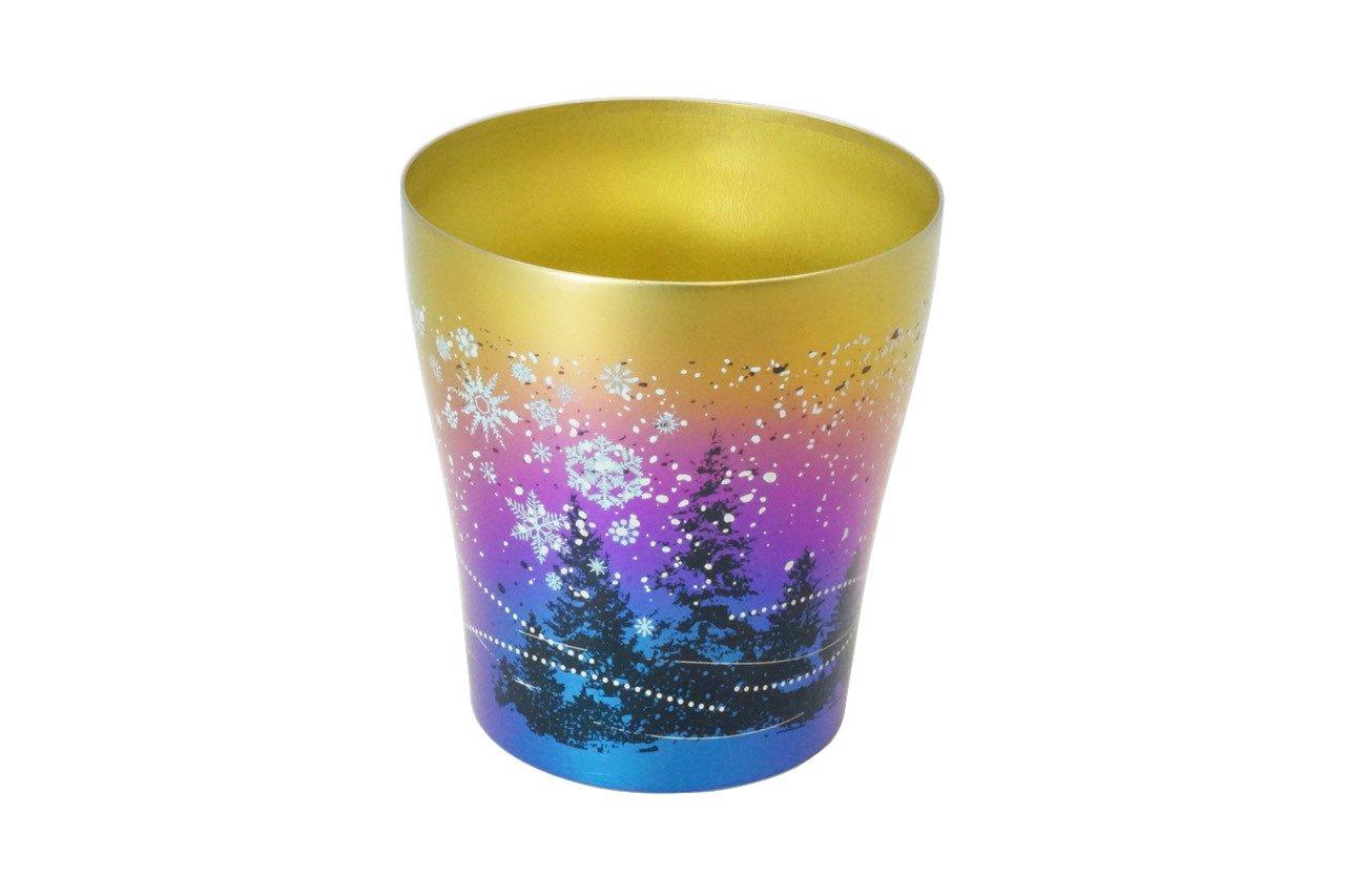 HORIE Made in Niigata Prefecture Pure Titanium Double Tumbler 250cc Snow Flower Aurora T15SK250AR Tsubame,
HORIE Made in Niigata Prefecture Pure Titanium Double Tumbler 250cc Snow Flower Aurora T15SK250AR Tsubame,