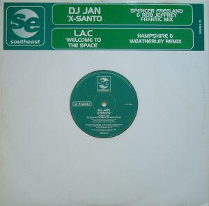 12inch Record DJ JAN / LAC - X-Santo / Welcome To The Space (Rem SERMX01 Southeast 1999 UK Dance & Electronica Used
12inch Record DJ JAN / LAC - X-Santo / Welcome To The Space (Rem SERMX01 Southeast 1999 UK Dance & Electronica Used