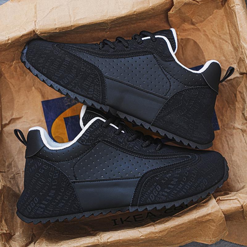 Chunky Sneakers Men Designer Cushion Sport Shoes Fashion CasualLeather Mesh Breathable Height Increased Flat Platform Shoes 44 чёрный
Chunky Sneakers Men Designer Cushion Sport Shoes Fashion CasualLeather Mesh Breathable Height Increased Flat Platform Shoes 44 чёрный