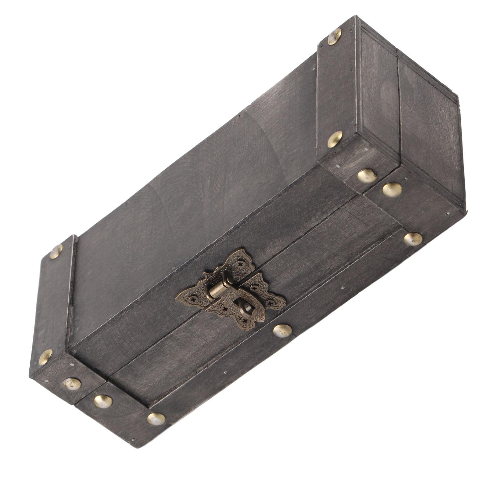Wooden Organizer Box Alloy Buckle Exquisite Vintage Jewelry Storage Case Home Decoration Grey
Wooden Organizer Box Alloy Buckle Exquisite Vintage Jewelry Storage Case Home Decoration Grey