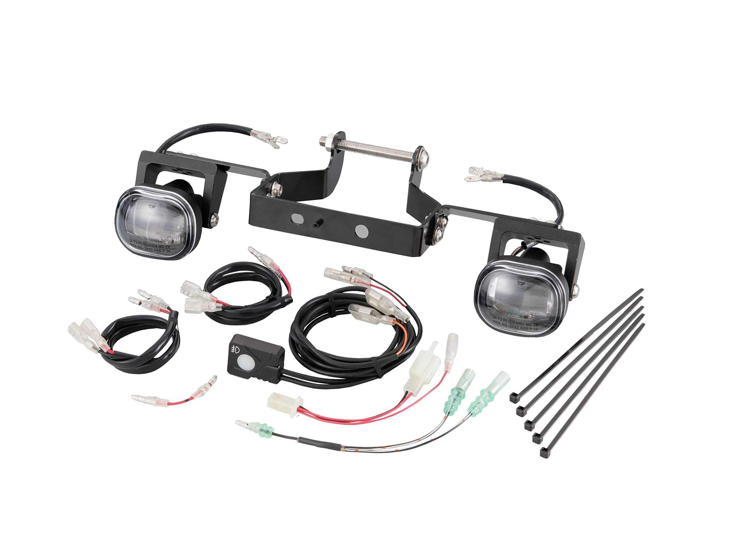 Kijima Cross Cub 110 Motorcycle Parts Fog Lamp Kit LED Auxiliary Light Waterproof IP67 x 2 3000K Yellow (JA45/JA60) 7.3W 205-6154Y
Kijima Cross Cub 110 Motorcycle Parts Fog Lamp Kit LED Auxiliary Light Waterproof IP67 x 2 3000K Yellow (JA45/JA60) 7.3W 205-6154Y
