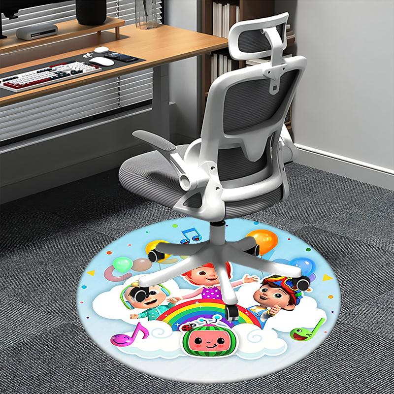 Cocomelon Chair mat Round Rug-Office carpet, Machine Washable, Non-slip, Suitable for Living Rooms, Bedrooms, Entryways, and Holiday-themed 80cm by 80cm
Cocomelon Chair mat Round Rug-Office carpet, Machine Washable, Non-slip, Suitable for Living Rooms, Bedrooms, Entryways, and Holiday-themed 80cm by 80cm