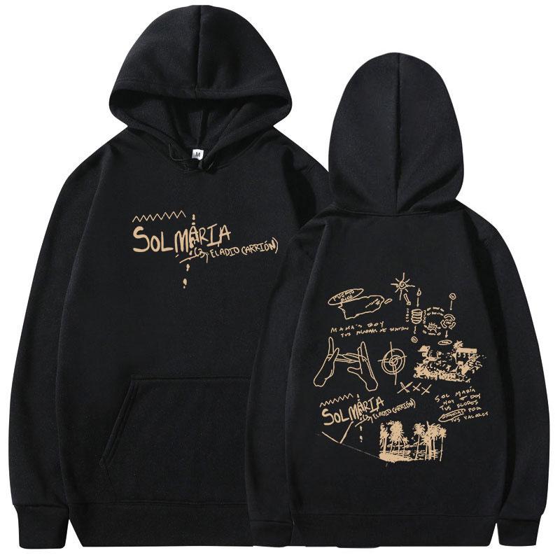 Eladio Carrion Sol Maria Tour 2024 Hoodies Men Fashion Hip Hop Oversized Sweatshirts Loose Casual Vintage Long Sleeve Pullovers 3XL
Eladio Carrion Sol Maria Tour 2024 Hoodies Men Fashion Hip Hop Oversized Sweatshirts Loose Casual Vintage Long Sleeve Pullovers 3XL