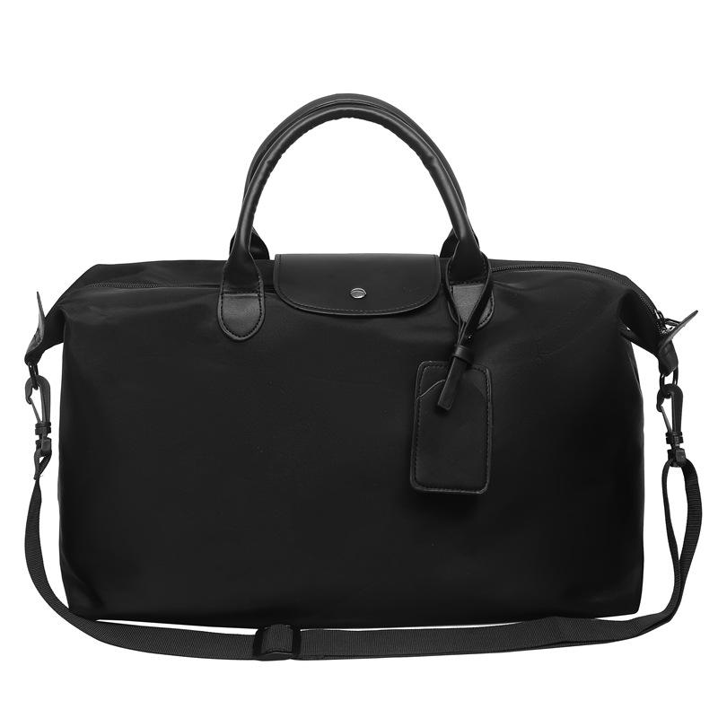Short-haul travel bag Women s lightweight large-capacity tote bag Fitness bag Birth handbag Fashion texture luggage bag large чорний
Short-haul travel bag Women s lightweight large-capacity tote bag Fitness bag Birth handbag Fashion texture luggage bag large чорний