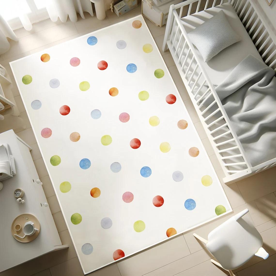 Colorful Cartoon Star Polka Dot Carpet for Living Room Sofa Decor Rug Kids Play Mat Bedside Soft Rug Nursery Baby Crawl Mat 40x60cm
Colorful Cartoon Star Polka Dot Carpet for Living Room Sofa Decor Rug Kids Play Mat Bedside Soft Rug Nursery Baby Crawl Mat 40x60cm