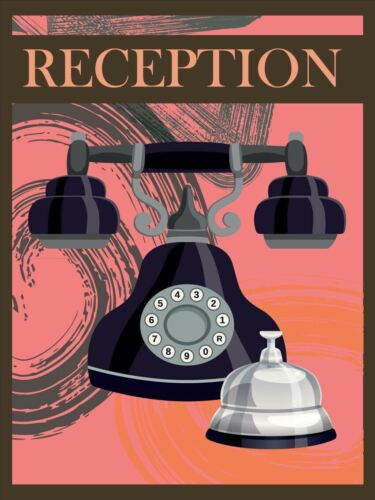 Reception Vintage Retro Metal SignAluminum 20x30cm(7.8x11.8inch)
Reception Vintage Retro Metal SignAluminum 20x30cm(7.8x11.8inch)