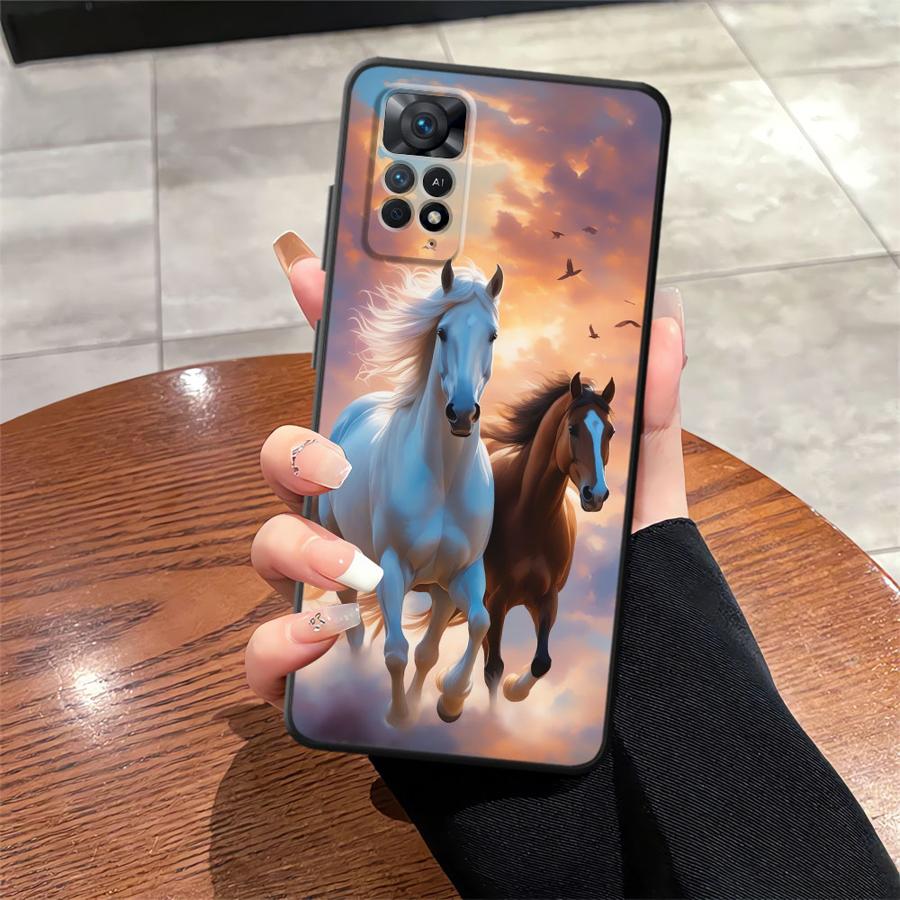 Черный Мягкий Чехол для Телефона для Xiaomi Redmi Note 10S 9 10 11 12 Pro 12s 7 8 9S 11s 13 14 Pro Plus с Рисунком Животного Лошадь Redmi Note 12 Pro 4G
Черный Мягкий Чехол для Телефона для Xiaomi Redmi Note 10S 9 10 11 12 Pro 12s 7 8 9S 11s 13 14 Pro Plus с Рисунком Животного Лошадь Redmi Note 12 Pro 4G